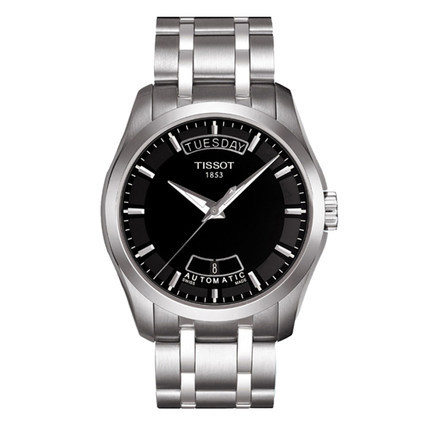 瑞士手表 天梭男表 手表男 机械表  钢带表 T035.407.11.051.00