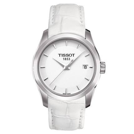 瑞士手表 天梭女表 手表女 石英表  皮带表 T035.210.16.011.00