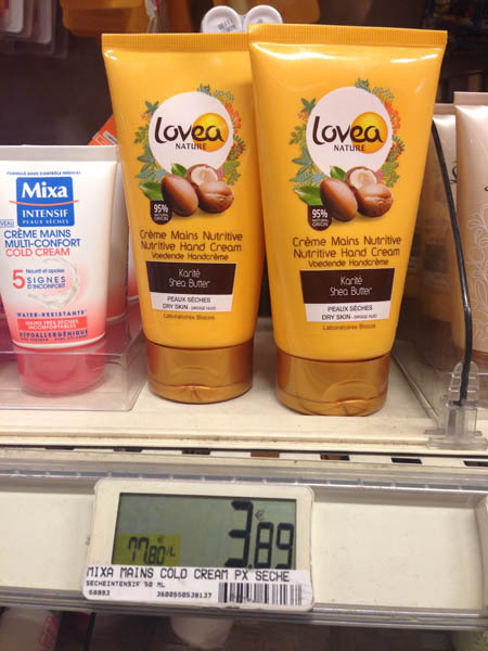 法国原装进口护手霜-坚果油护手霜