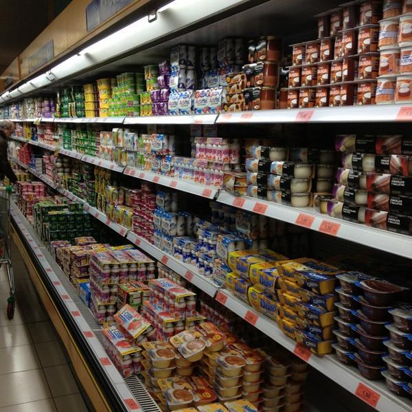 Photo taken at Mercadona by Евгений Ф. on 1/19/2013