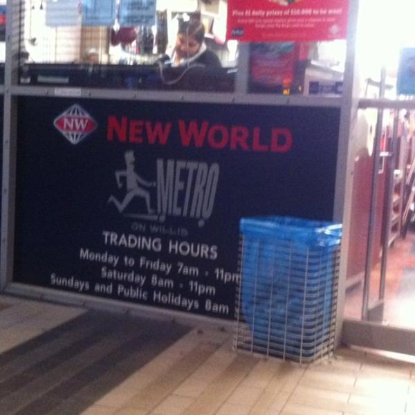 Photo taken at New World Metro by Jo B. on 6/26/2012