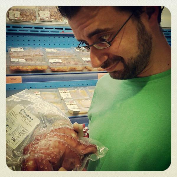 Photo taken at Mercadona by Daniel G. on 8/4/2012