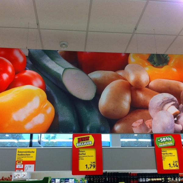 Photo taken at Hofer by Avni R. on 6/22/2013-奥地利施泰尔马克州格拉茨埃克特街54 Photo taken at Hofer by Avni R. on 6/22/2013