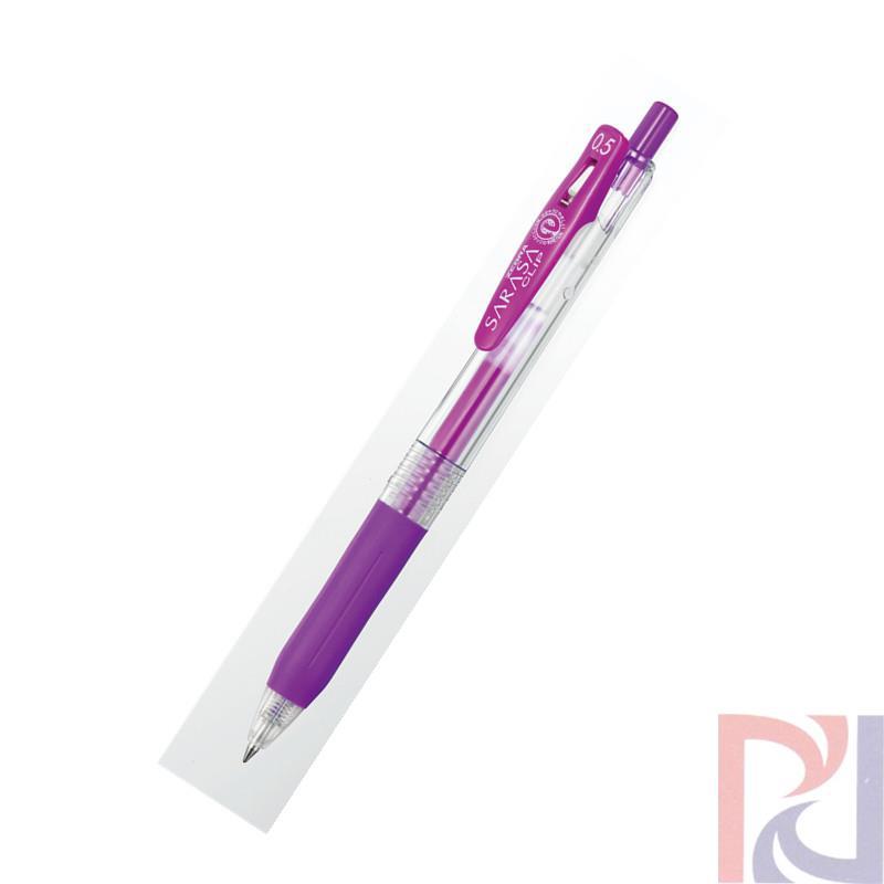 日本原装 斑马Zebra SARASA CLIP多彩中性笔JJ15/0.5mm 紫色(紫色)