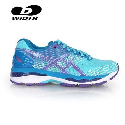 ASICS D GEL-NIMBUS 18 女慢跑鞋 - 宽楦 训练 @台湾官网直邮进口