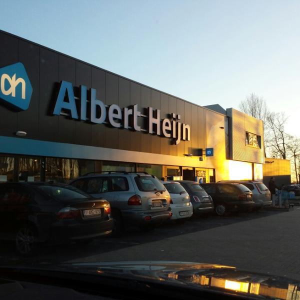 Photo taken at Albert Heijn by Hans V. on 1/11/2014