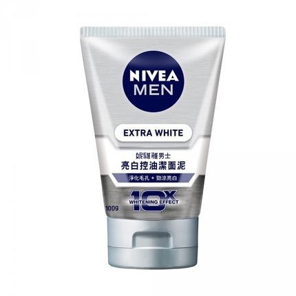 妮维雅 男士洗面乳/洁面泥 100g台湾官网直邮进口