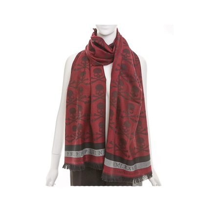 Philipp Plein菲利普兰正品PPAM791325女士时尚经典围巾香港直邮 Philipp Plein菲利普兰正品PPAM791325女士时尚经典围巾香港直邮