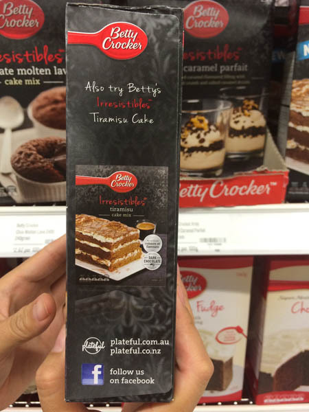 澳大利亚进口咸焦糖芭菲-Betty Crocker Irresistibles咸焦糖芭菲250g 澳大利亚进口咸焦糖芭菲-Betty Crocker Irresistibles咸焦糖芭菲250g