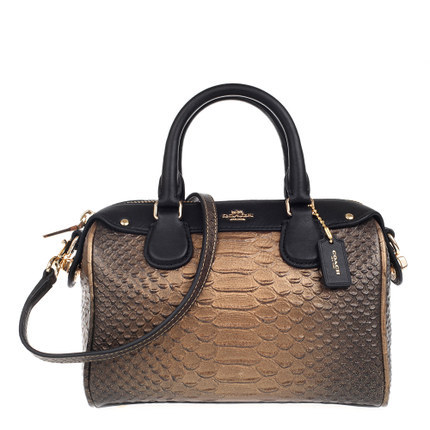 COACH/蔻驰新款小号纯皮蛇纹水桶包 女士单肩斜挎 手提包 36657 COACH/蔻驰新款小号纯皮蛇纹水桶包 女士单肩斜挎 手提包 36657