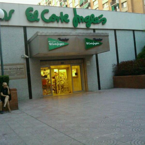Photo taken at El Corte Inglés by Crish on 9/13/2011