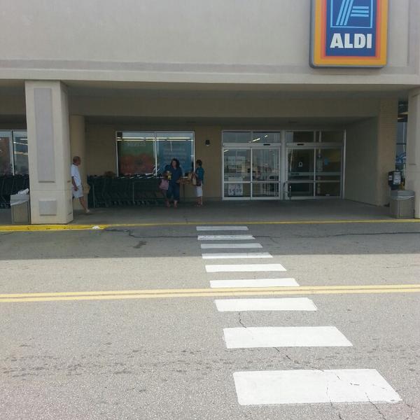 Photo taken at Aldi by Antoine S. on 8/21/2013