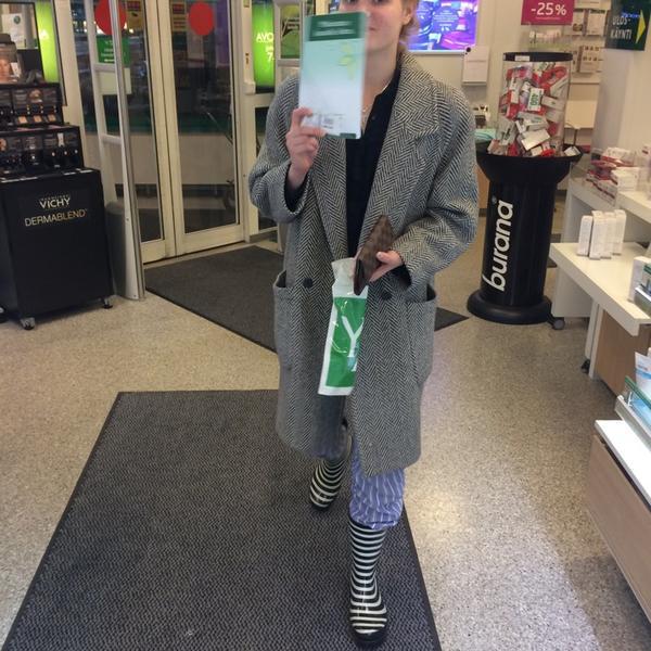 Photo taken at Yliopiston apteekki by Nelli on 10/22/2014