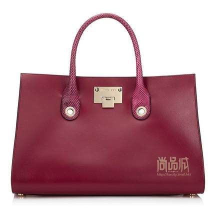 正品直邮jimmy choo周仰杰2016新款女包潮时尚真皮手提袋RILEYLKA