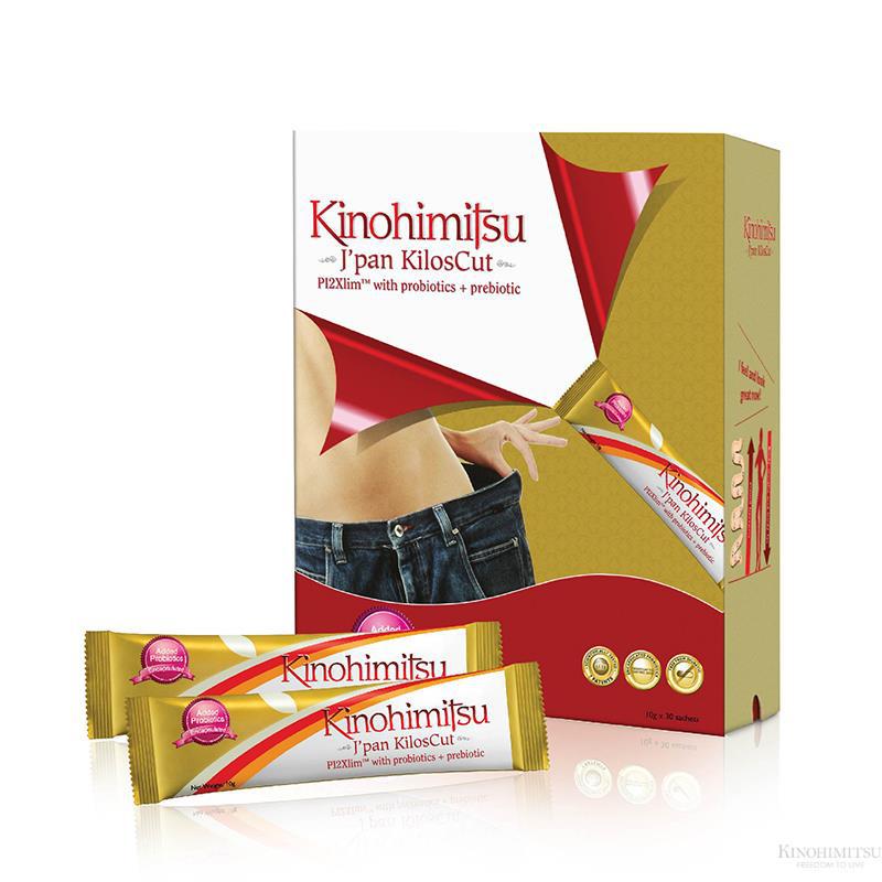 Kinohimitsu 木之秘密 饱足纤纤易携包 Kiloscut(10g/包*30包)盒