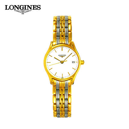 浪琴Longines-律雅系列 L4.259.2.12.7 女士石英表全球联保