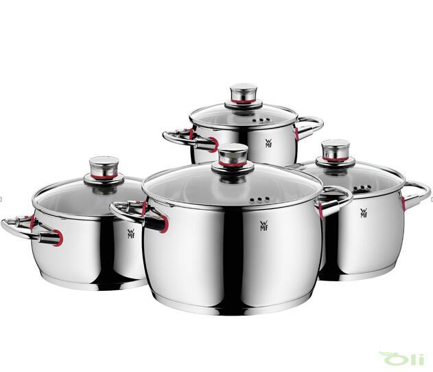 德国福腾宝WMF 不锈钢汤锅四件套 德国福腾宝WMF 不锈钢汤锅四件套