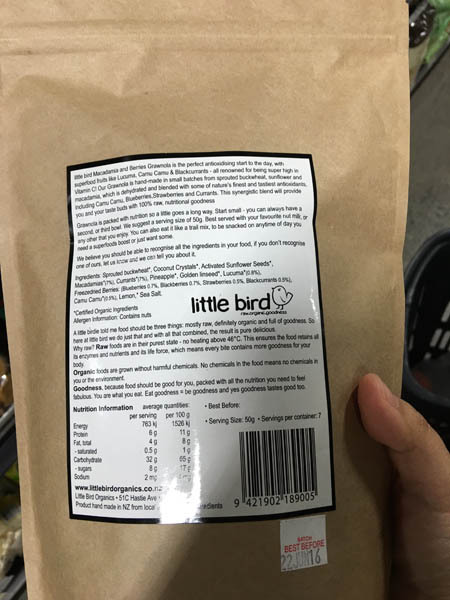 little b mac&berry grawnola