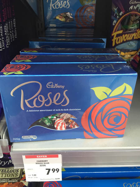 Cadbury Roses 系列糖果