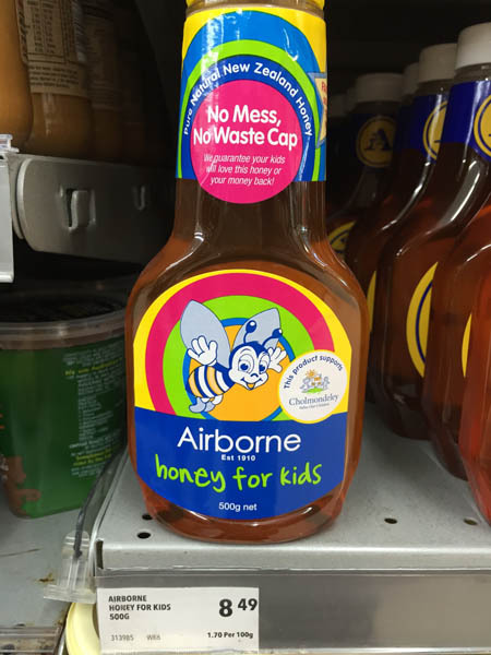 Airborne 儿童蜂蜜