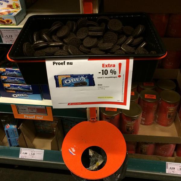 Photo taken at Colruyt by Amber B. on 3/7/2015