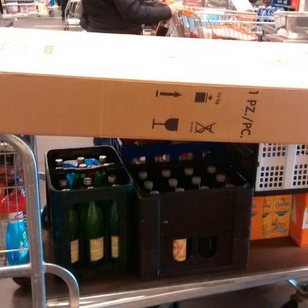 Photo taken at Colruyt by Myriam D. on 3/14/2015