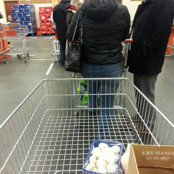 Photo taken at Colruyt by Frank A. on 2/19/2015