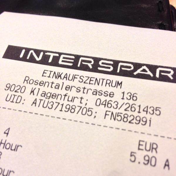 Photo taken at Interspar by Roman K. on 3/14/2014
