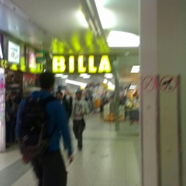 Photo taken at BILLA by Tim on 6/10/2012