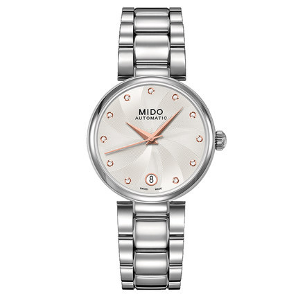 新品 瑞士 美度贝伦赛丽系列机械表女表M022.207.11.036.10