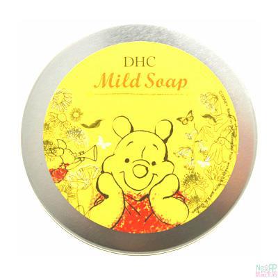 日本DHC 橄榄油滋养洁面皂 限量版 维尼熊黄色