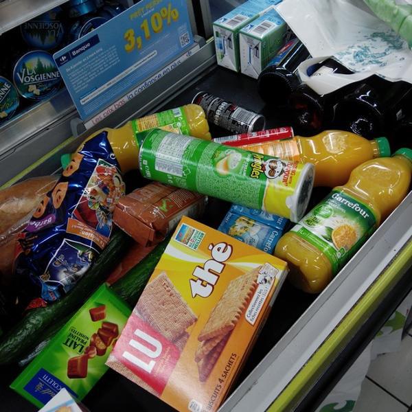 Photo taken at Carrefour by Math. D. on 2/26/2014