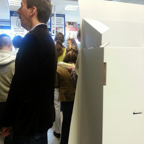 Photo taken at Proxy Delhaize by Marc V. on 8/19/2013