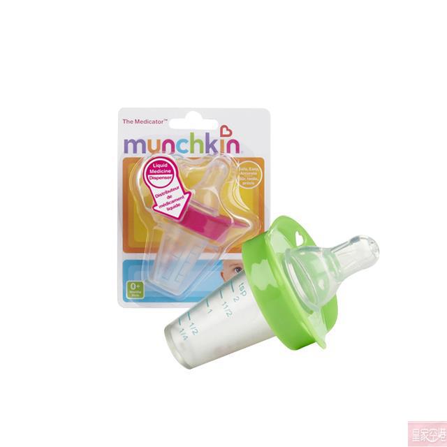 中国大陆进口奶嘴式喂药器-Munchkin麦肯奇儿科 设计奶嘴式喂药器