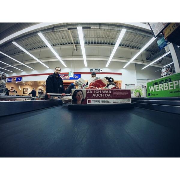 Photo taken at Kaufland by Alexander K. on 5/15/2014