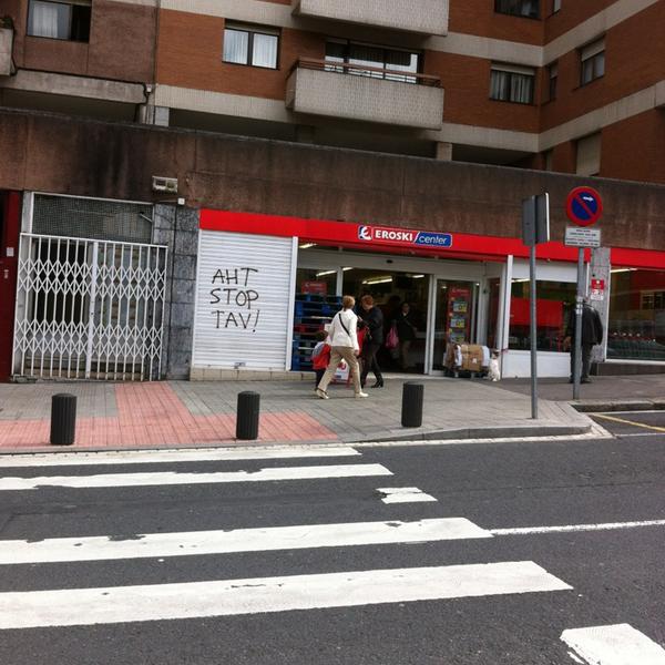 Photo taken at Eroski City Begoñalde by krollian on 4/3/2013