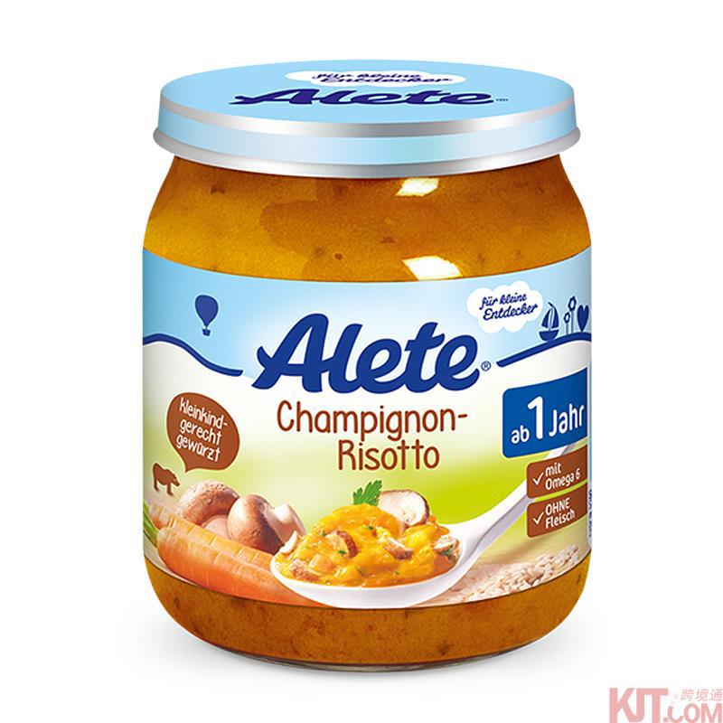 【BABIES Coming】德国Alete爱儿特蘑菇炖饭250g 一岁以上