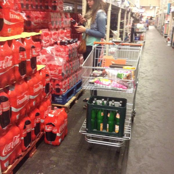 Photo taken at Colruyt by Steffi V. on 6/27/2013