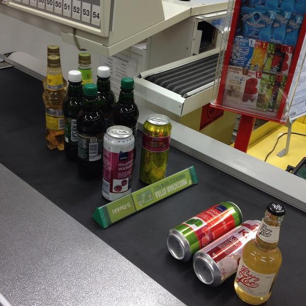 Photo taken at S-market Wiklund Herkku by Jenna V. on 3/14/2014