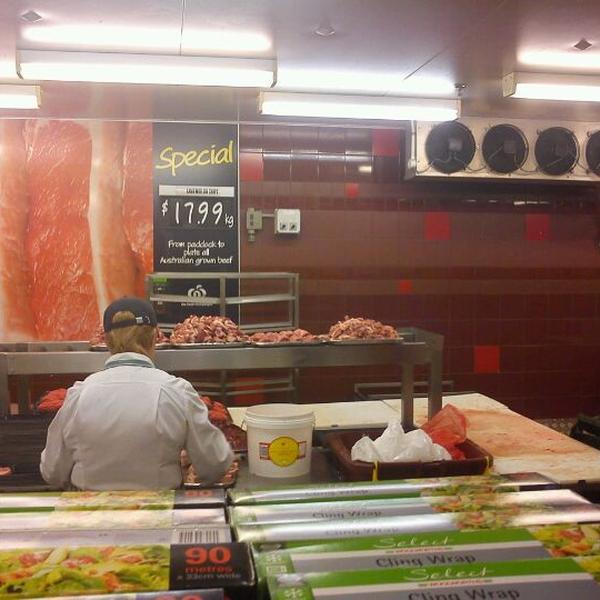 Photo taken at Woolworths by Alex H. on 1/23/2012