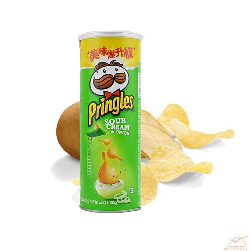 Pringles品客 洋芋片洋葱味大罐 134g