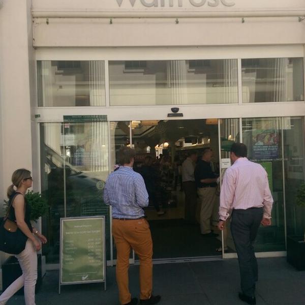 Photo taken at Waitrose by Sam T. on 6/10/2014-英国伦敦贝尔格莱维亚区莫特克比街27 Photo taken at Waitrose by Sam T. on 6/10/2014