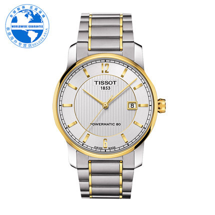 Tissot/天梭 瑞士正品时尚男士自动机械腕表T087.407.55.037.00