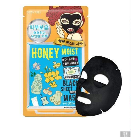 【韩贵人】Dewy Tree 自然晨露竹炭蜂蜜保湿面膜 单片