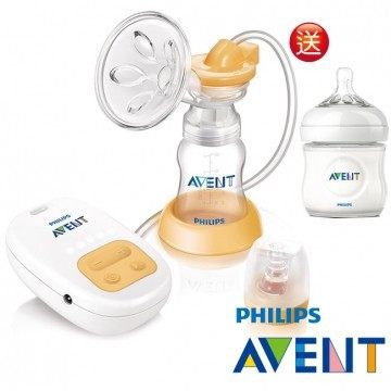 PHILIPS AVENT 标准口径单边电动吸乳器+加码赠亲乳感125ml奶瓶乙 PHILIPS AVENT 标准口径单边电动吸乳器+加码赠亲乳感125ml奶瓶乙