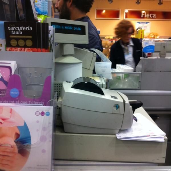 Photo taken at Caprabo by Silvia M. on 6/5/2013