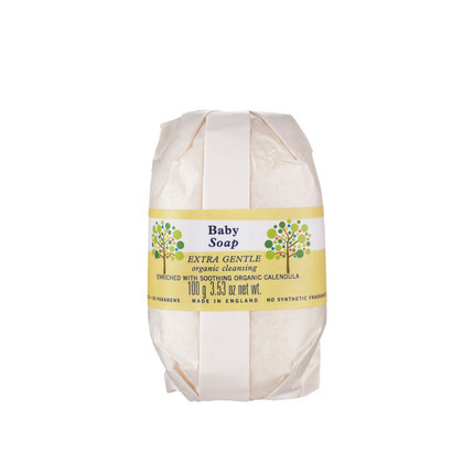 英国NYR宝宝温和香芬皂 有机99%婴儿洁肤手工制作滋润洗澡洁面皂