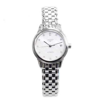 瑞士手表 浪琴Longines军旗系列手表女表机械表 L4.274.4.87.6