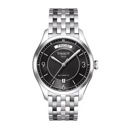 全球联保天梭TISSOT-唯意系列男表 T038.430.11.057.00 机械手表