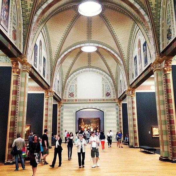 Photo taken at Rijksmuseum by Brian P. on 5/6/2013